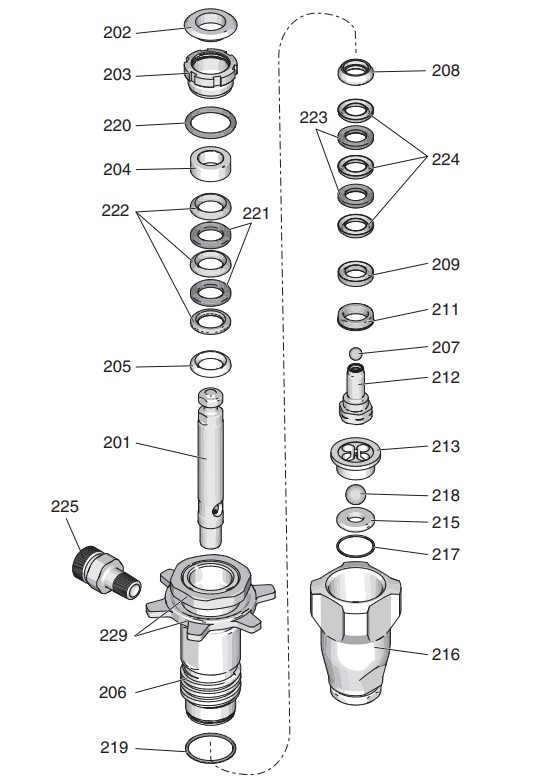 Graco Nova 390 Parts